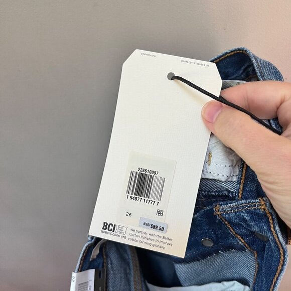 NEW Levis Wedgie Fit Jeans - Size 26 - Picture 2 of 7